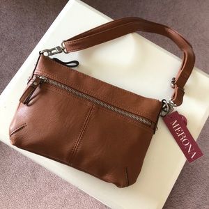 Brown crossbody bag